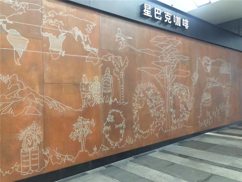 绍兴耐候钢幕墙